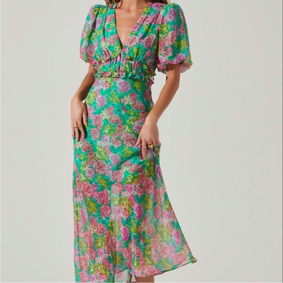 ASTR The Label Esperanza MIDI Dress - Picture 1 of 7